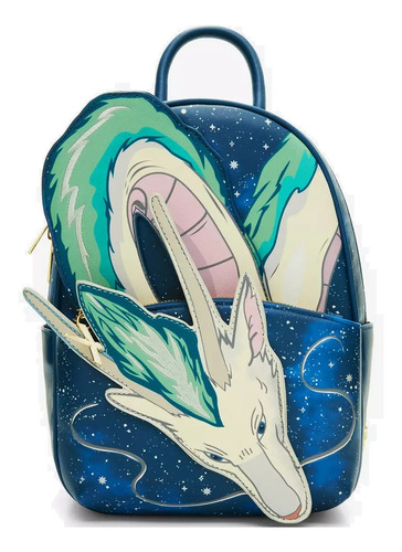 Mini Mochila Viaje Chihiro Haku Dragon Ghibli Studio Original Hottopic Moda Anime Otaku