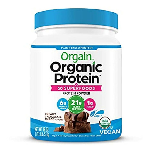 Proteína Polvo Orgánica A Base De Planta - g a $213