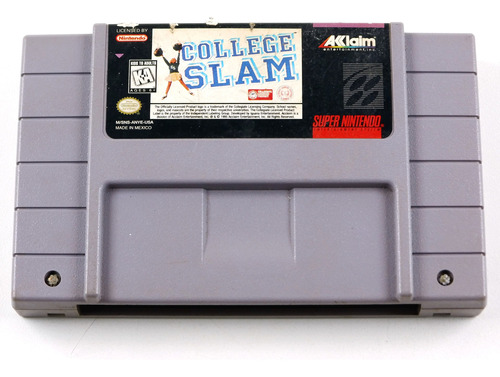 College Slam Original Super Nintendo Snes