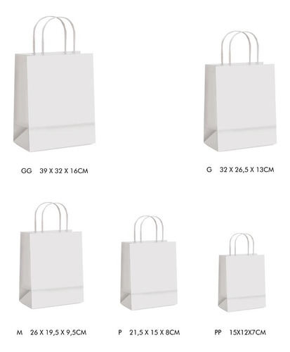 Sacola Kraft Para Delivery G 34x31x19cm Kit Com 50un