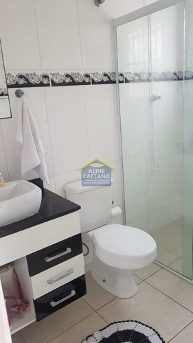 Sobrado Com 3 Dorms, Guilhermina, Praia Grande - R$ 620 Mil, Cod: Aci1034 - Vact1034