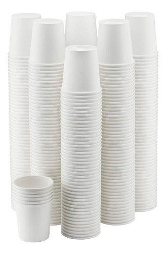 Vaso Para Café Encerado Biodegradable 8 Oz 300 Piezas Blanco