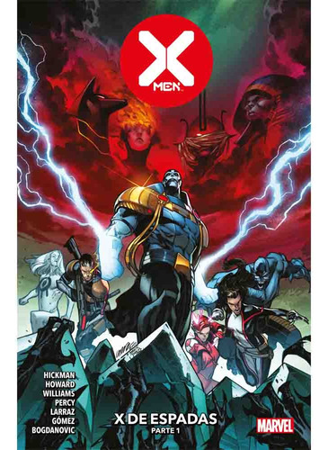 X-men 22 X De Espadas Parte 01, De Jonathan Hickman. Serie X-men Editorial Panini Marvel Argentina, Tapa Blanda En Español, 2023