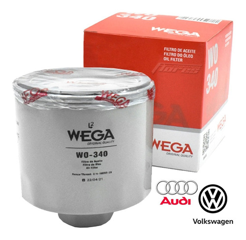 Filtro Aceite Vw Voyage Suran Golf Fox 1.6 - Audi A3 Il 1.6