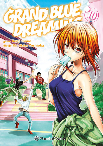 Libro Grand Blue Dreaming Nº 10 Editorial Planeta Cómic Kenji Inoue 2025