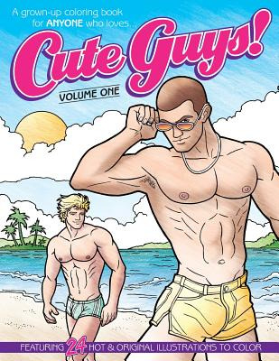 Libro Cute Guys! Coloring Book-volume One: A Grown-up Col...