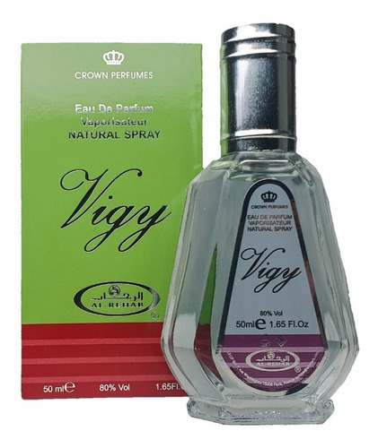 Vigy Spray 50 Ml Perfume Árabe Al Rehab Sándalo Con Patchuli