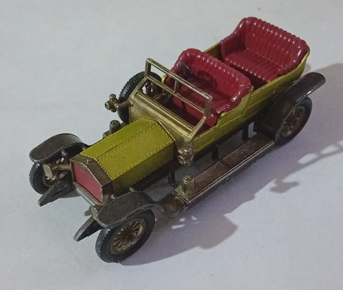 Automóvil Matchbox Metal Rolls Royce Silver Ghost Verde Claro (Usado)