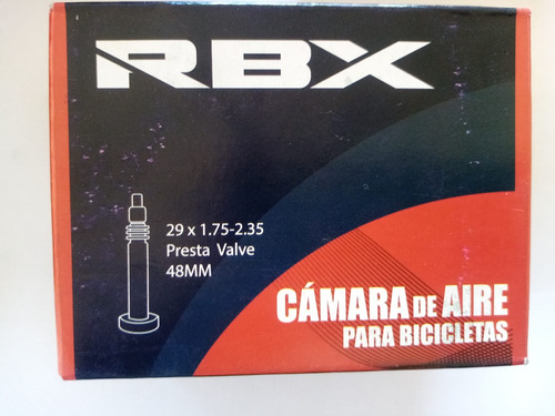 Camara Bicicleta Rbx Aro 29 X 1.75/2.35 V. Francesa 48mm