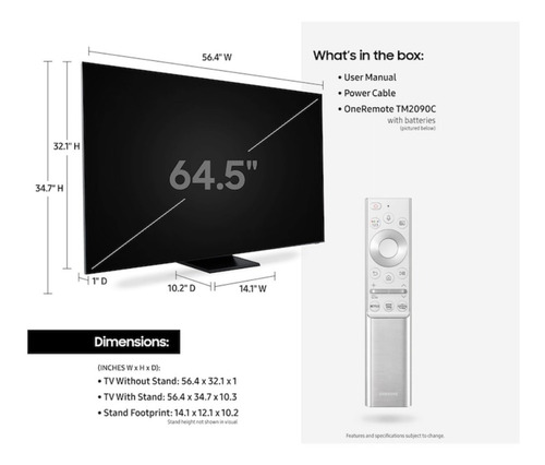Samsung Qled 65 Q900ts 8k Línea Nueva 2020 - 65q900ts
