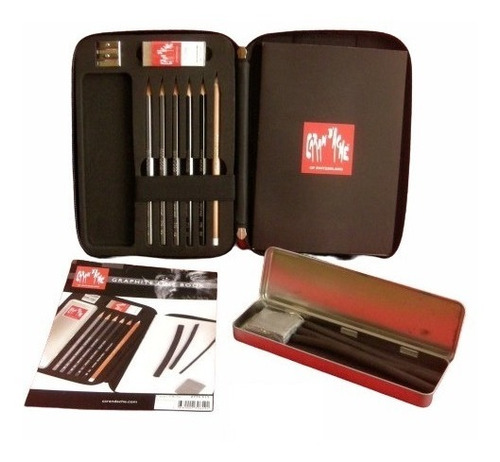 Caran D'ache Graphite Line Book - Kit Dibujo (con Detalles)