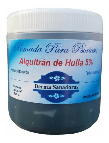 Pomada Psoriasis Alquitrán De Hulla 5% 200g 