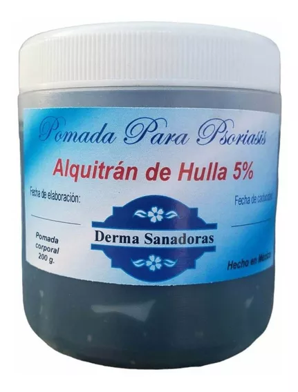 Pomada Psoriasis Alquitrán De Hulla 5% 200g