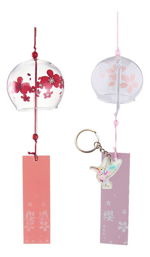 Q 2pc Campanas De Viento Japonesas Decoración Bodas En