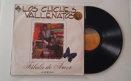 Los Chiches Vallenatos Fábula De Amor Lp Vinilo 1995 Fuentes