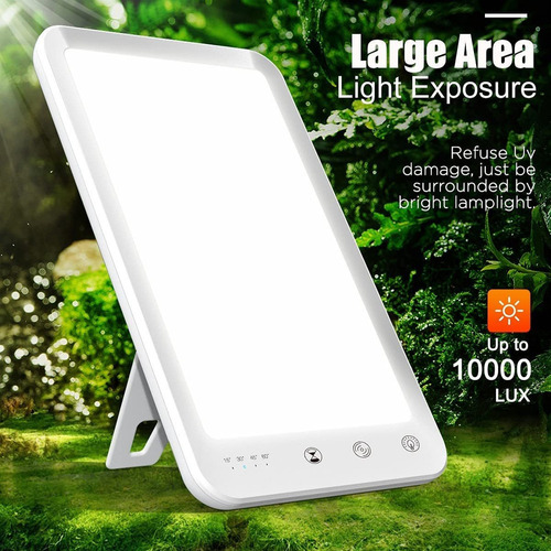 Lâmpada De Fototerapia, Sem Raios Uv, 10000 Lux Para