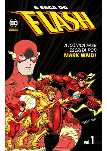 Hq: A Saga Do Flash Vol.01 Panini, De Mark Waid., Vol. 01. Editora Panini, Capa Mole Em Português