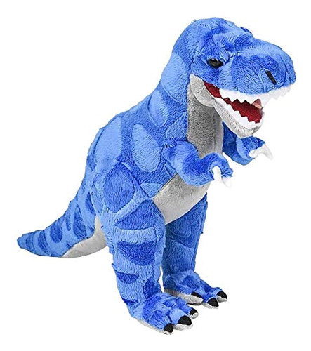 Peluche Diseño De Dinosaurio T-rex Azul, Artcreativity