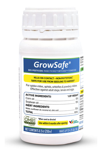 Agromagen, Growsafe Bio-pesticida, Miticida Natural Organico