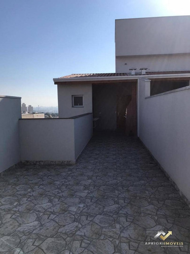 Cobertura À Venda, 117 M² Por R$ 433.926,00 - Vila Camilópolis - Santo André/sp - Co0628