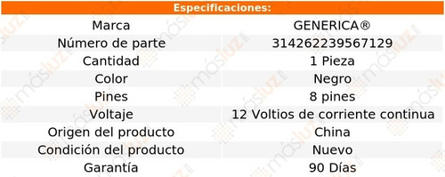 (1) Interruptor Maestro Control Espejo Grande Punto 07/13
