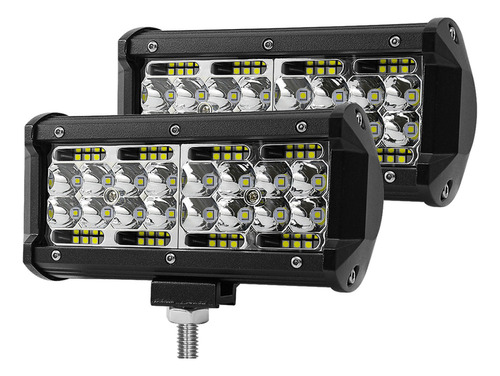 Faros Led Para Automóviles, 120w 12000lm,.pulgadas, Imperm