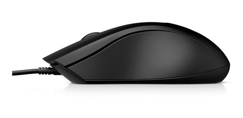 Mouse Com Fio Hp 100 Usb 1600dpi Original Preto