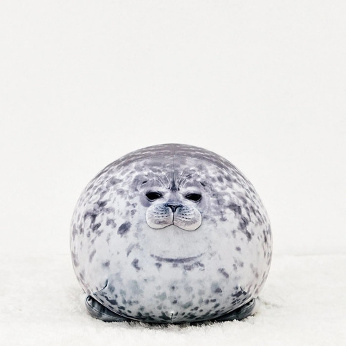 Foca Gordita Y Tierna Peluche 15cm. Muy Suave