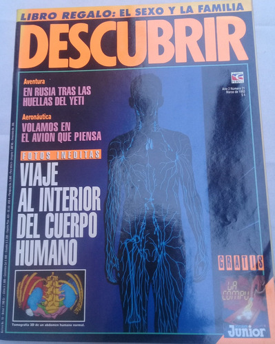 Antigua Revista **descubrir ** Nº21. Marzo 1993 (Usado)