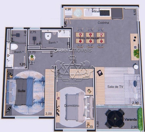 Imagem 10 de 13 de Apartamento - Indaia - Ref: 598 - V-598