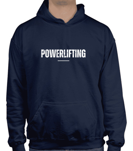 Sudadera Powerlifting Para Gym Unisex