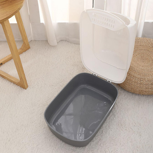 Caja De Arena Para Gatos Con Capucha, Caja De Arena Para