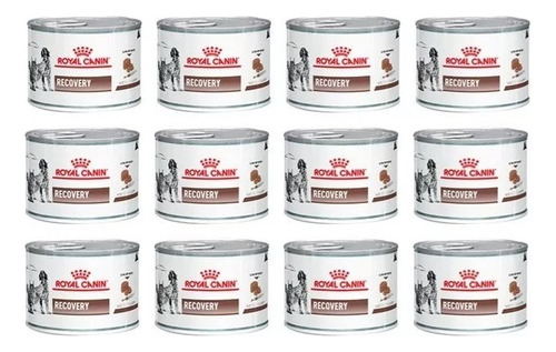 Pack 12 Latas Royal Canin Recovery Perro Y/o Gato Ali Humedo