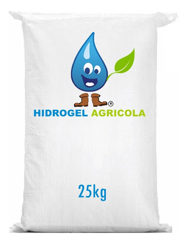 Hidrogel Agrícola. Lluvia-agua Riego Solido Mexicano 25kg