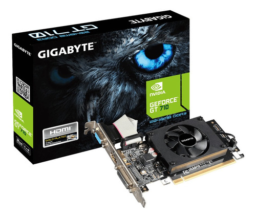 Tarjeta De Video Gigabyte Nvidia Geforce Gt710 2gb Ddr3