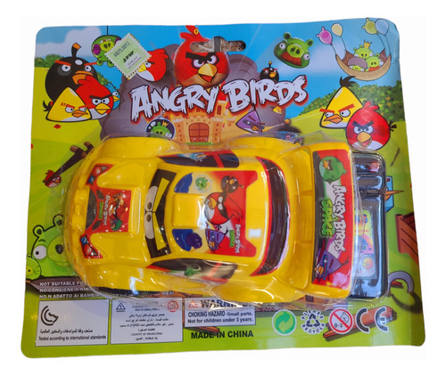 Auto Con Control Remoto Angry Birds Varios Colores A Pila
