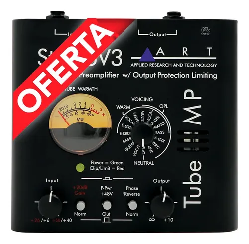 配信機器・PA機器・レコーディング機器 ART Tube MP Studio V3 Art Tube Mp Studio V3 Preamp Di Distribuidor Oficial Brasil