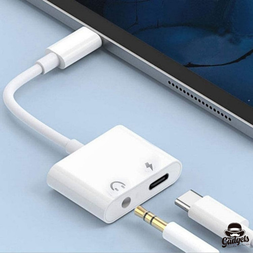 Imagen 7 de 10 de Adaptador Usb Tipo C A Puerto De Carga Tipo C Y Audio 3.5mm