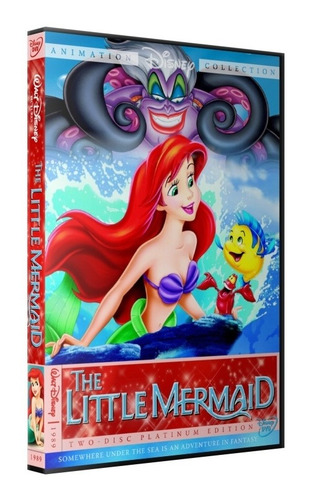 La Sirenita - Dvd Inglés Español Latino