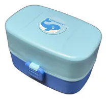 Comprar Taper Lunch Box Lunchera Infantil Tenedor Cuchara Vianda