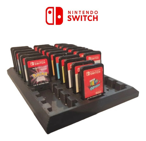 Organizador De Juegos Nintendo Switch X30