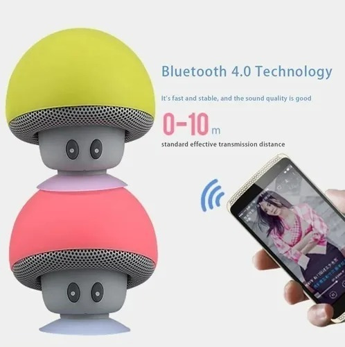 Mini Parlante Portátil Inalámbrico Bluetooth Bocina Altavoz Color Negro