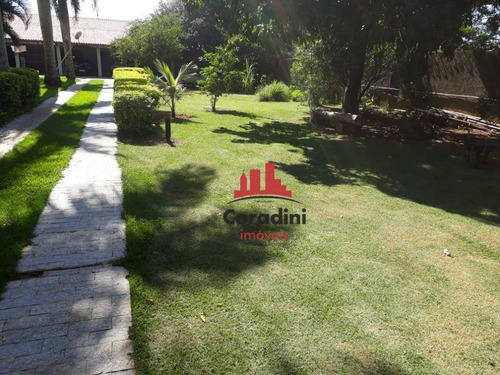 Chácara Com 3 Dormitórios À Venda, 1250 M² Por R$ 750.000 - Jardim Da Balsa I - Americana/sp - Ch0102