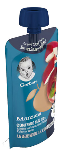 Compota De Manzana Gerber 100gr 2unds