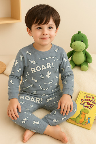 Pijama Conjunto Niños Talla 4 Al 18 Diseño Deprendas