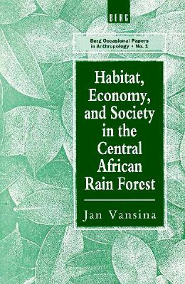 Libro Habitat, Economy And Society In The Central Africa ...