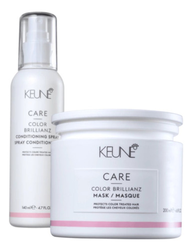 Kit Keune Care Color Brillianz Condicionador Spray E Mask