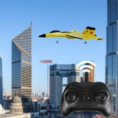 Avião De Controle Remoto 2.4g Su35 Brinquedos Modelo De