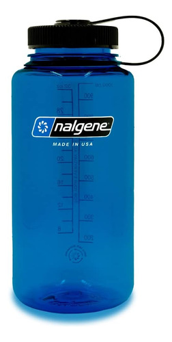Botella P/ Agua Nalgene Capacidad De 1 L , Azul Pizarra