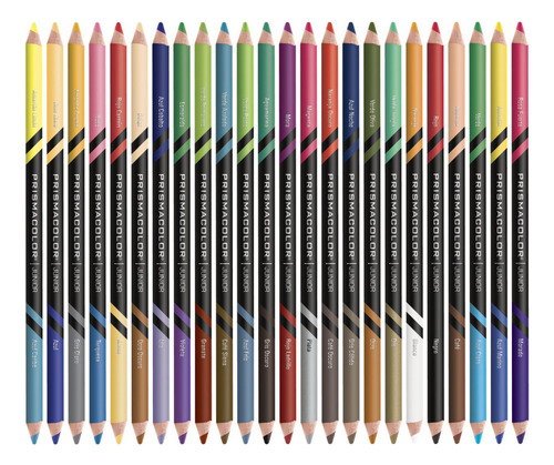 Prismacolor Junior 24 Lápices Doble Punta/ 48 Tonos De Color